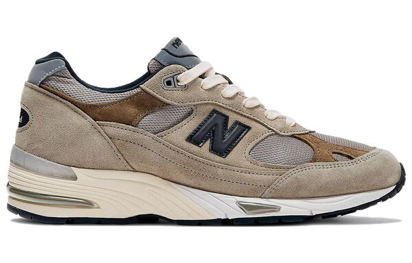 Кроссовки x jjjjound 991 сделано в Англии New Balance, коричневый — фото 2