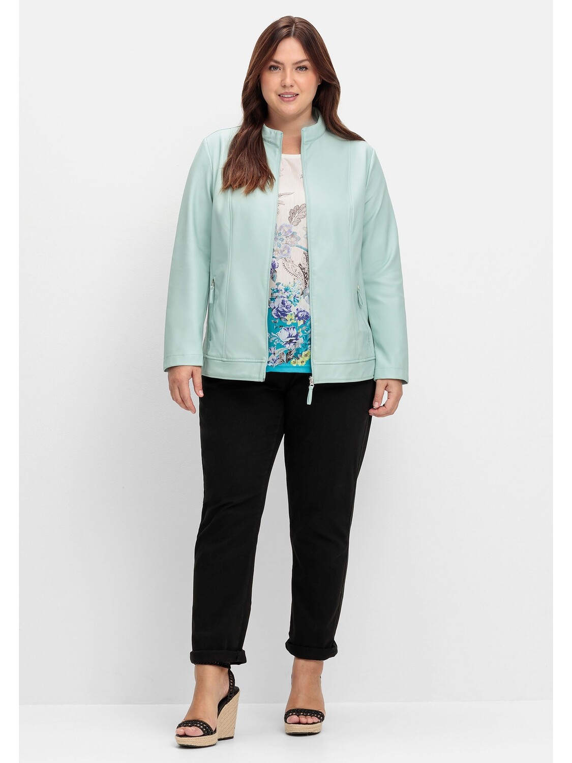 

Куртка sheego Jacke, мятный