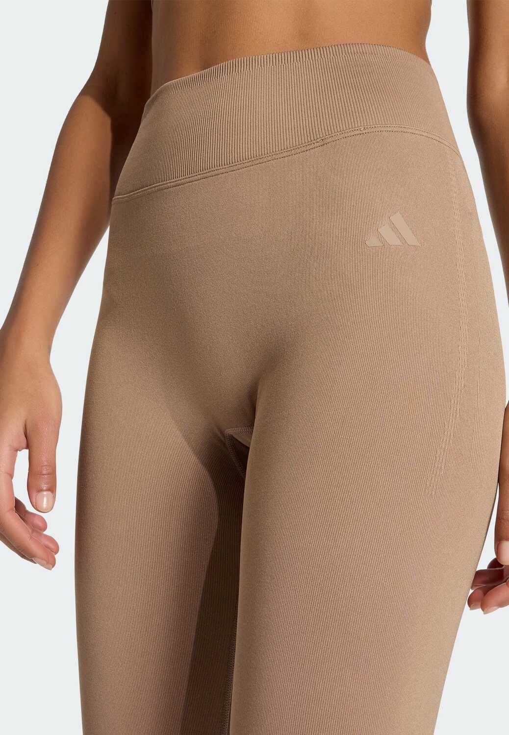 Adidas Performance Узкие спортивные штаны 'Essentials' в цвете Mocha — фото 4