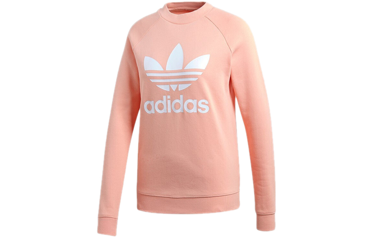 Свитер женский серый розовый Adidas Originals — фото 2