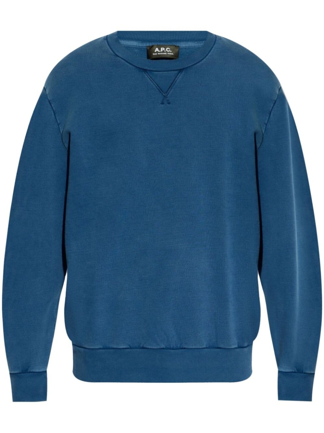 

A.P.C. толстовка Label F, синий