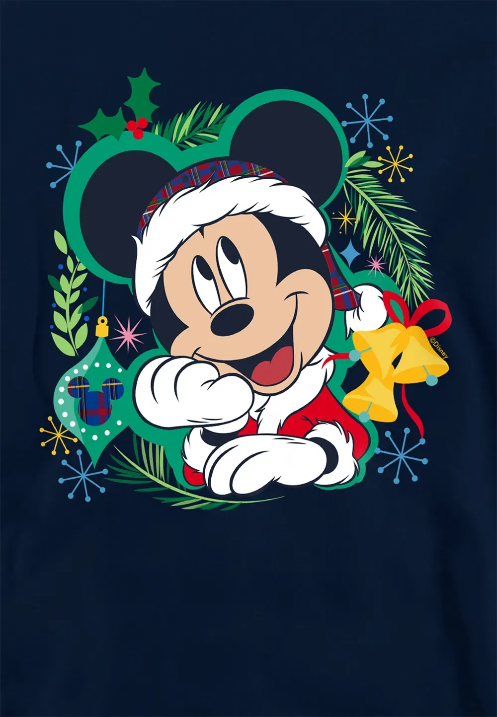 Детский худи с принтом Mickey Mouse, Disney, темно-синий — фото 2