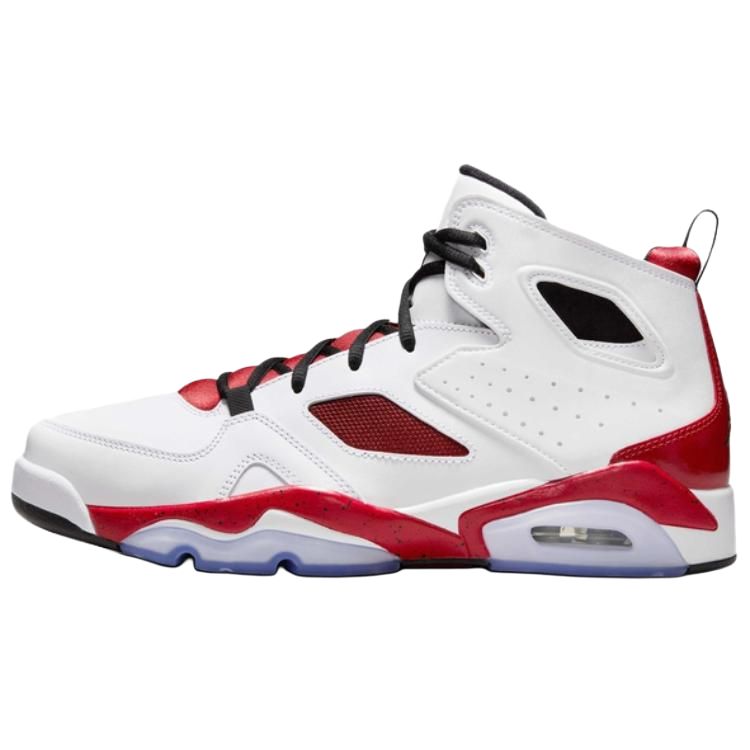 

Jordan Мужские низкие баскетбольные кроссовки Flight Club 91 с износостойким и противоскользящим покрытием, белый