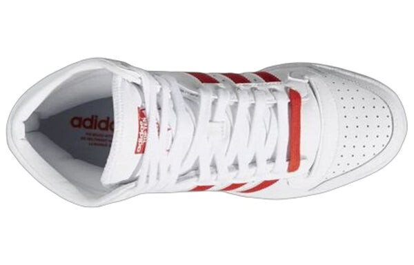 Кроссовки топ десятка высокие Adidas, белый — фото 4