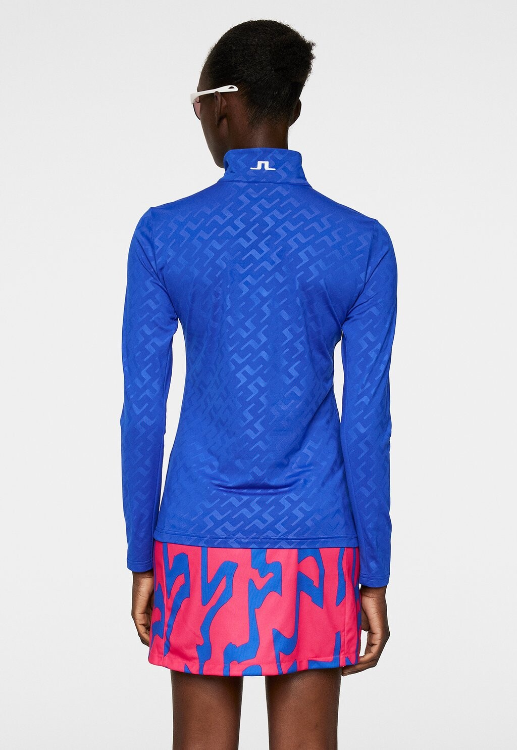 

Топ с длинными рукавами LAURYN DEBOSS MID LAYER J.LINDEBERG Sports, синий