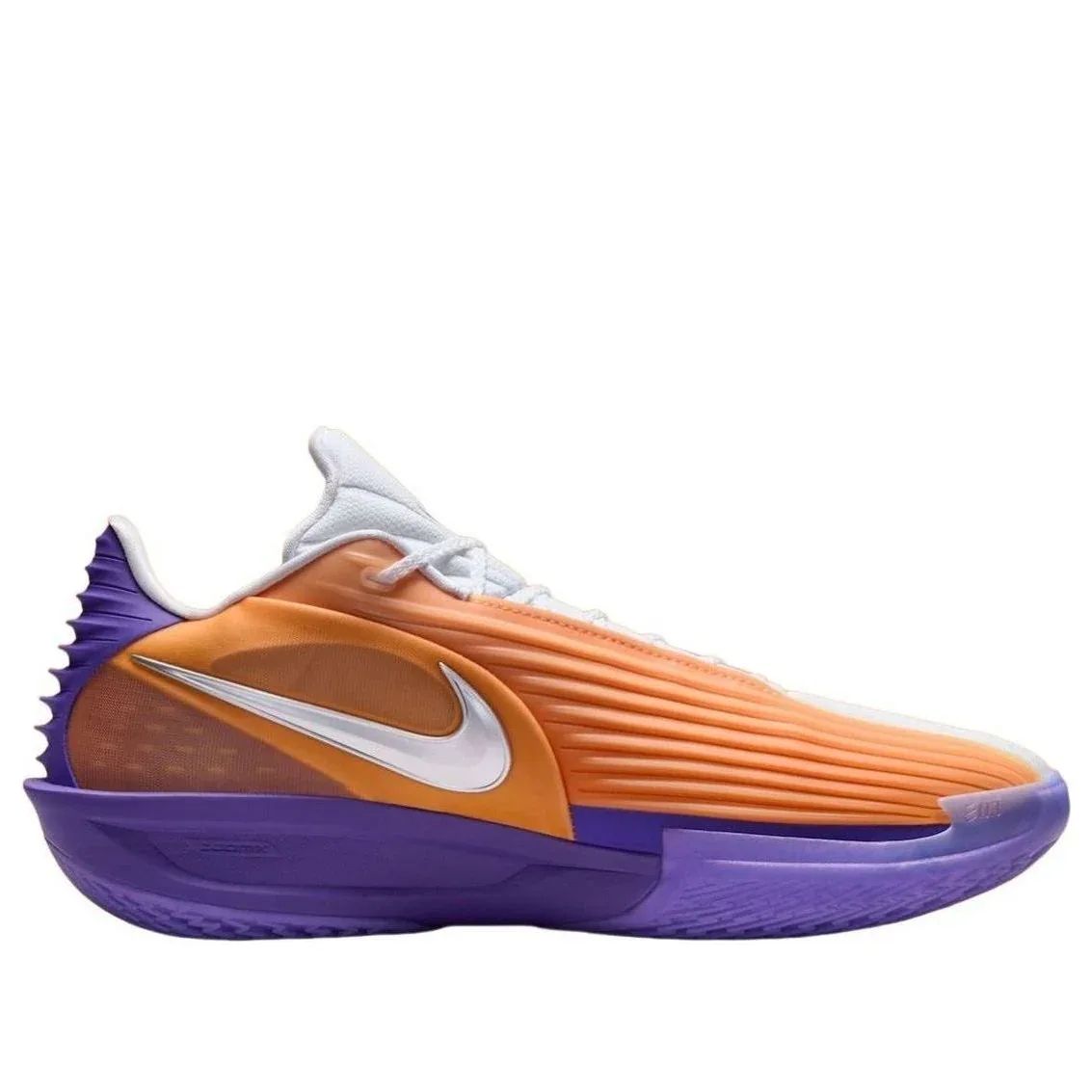 Кроссовки Nike GT Cut 3 Turbo 'Violet Haze Total Orange', фиолетовый — фото 2