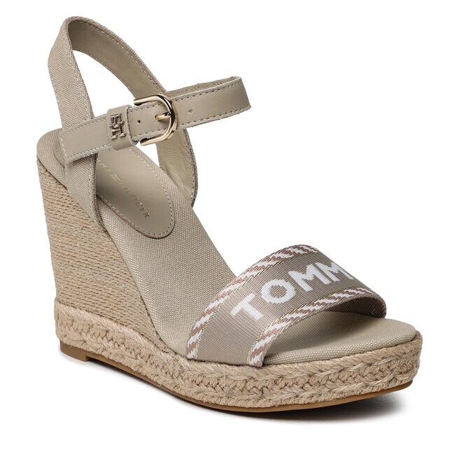 

Эспадрильи Tommy Hilfiger SeasonalWebbing Wedge, бежевый