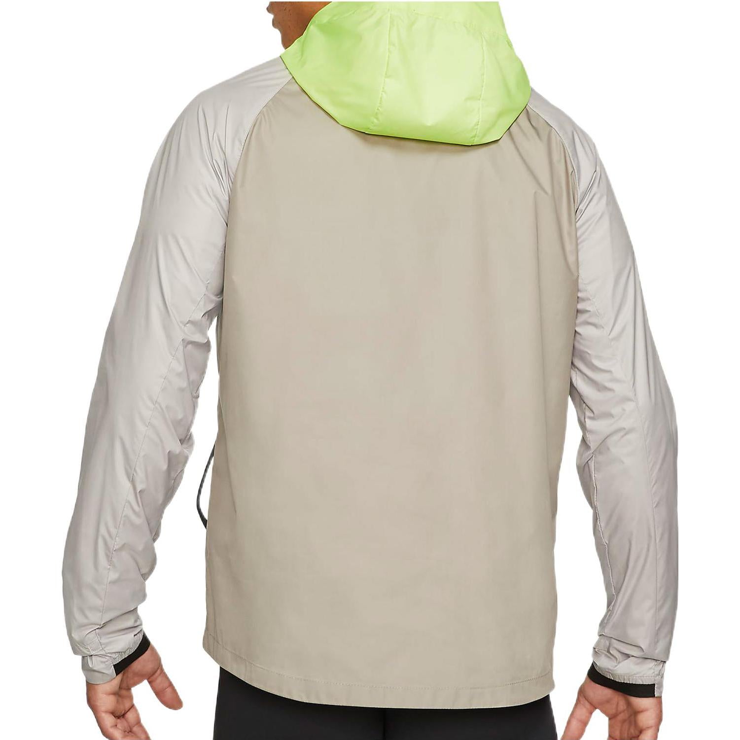 Куртка Men's Nike Colorblock Zipper Hooded Running Jacket Colorblock CZ9055-736 — фото 4