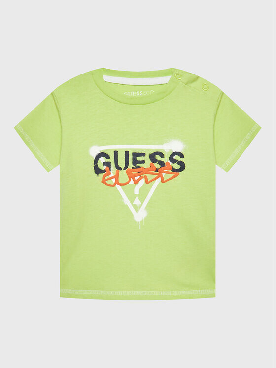 

Футболка стандартного кроя Guess, зеленый