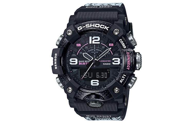 

CASIO Часы Men MASTER OF G-LAND Series Black Watch GG-B100BTN-1A, Black Dial