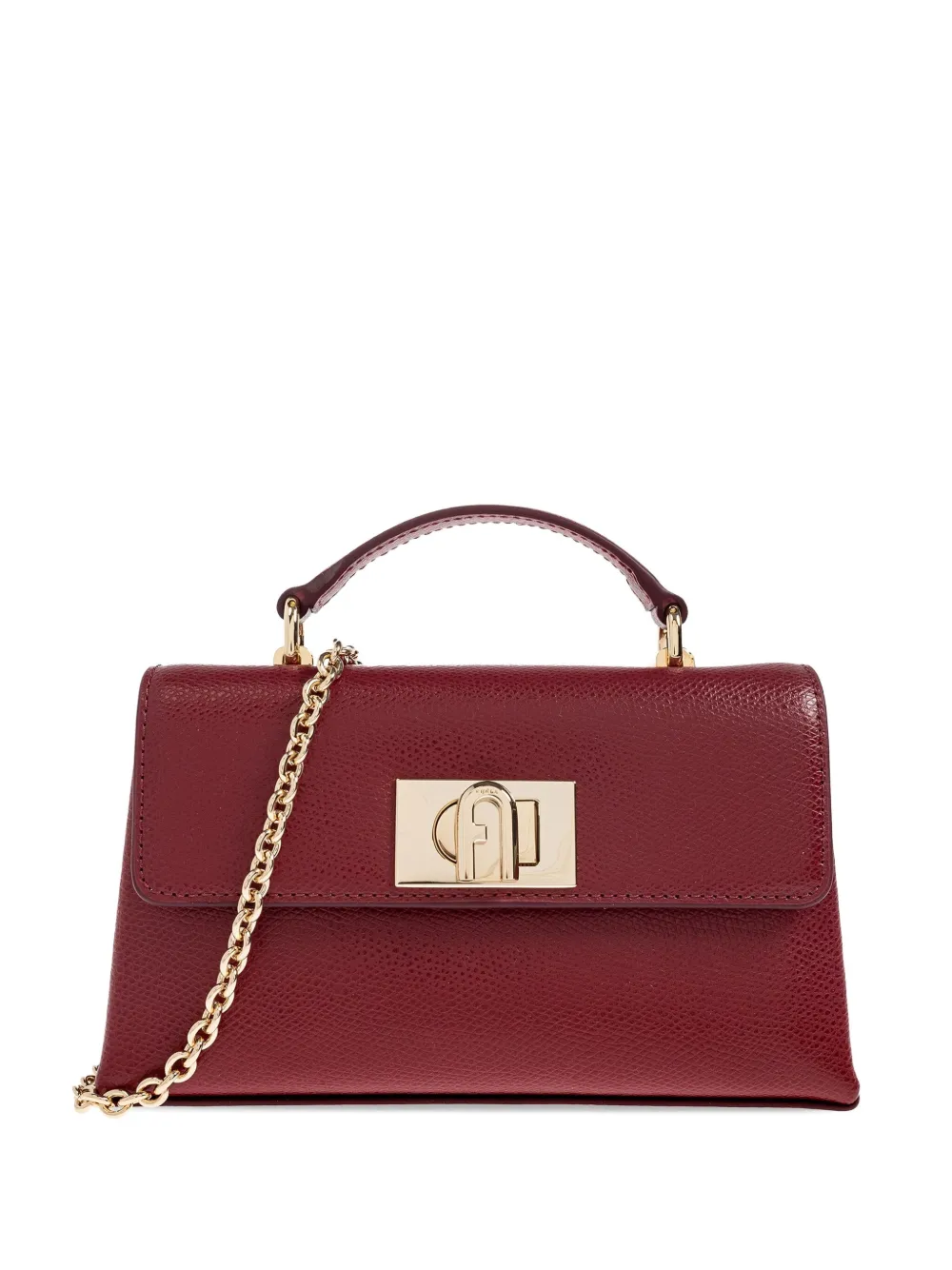 

Сумка-тоут 1927 размера мини с цепочкой Furla, красный
