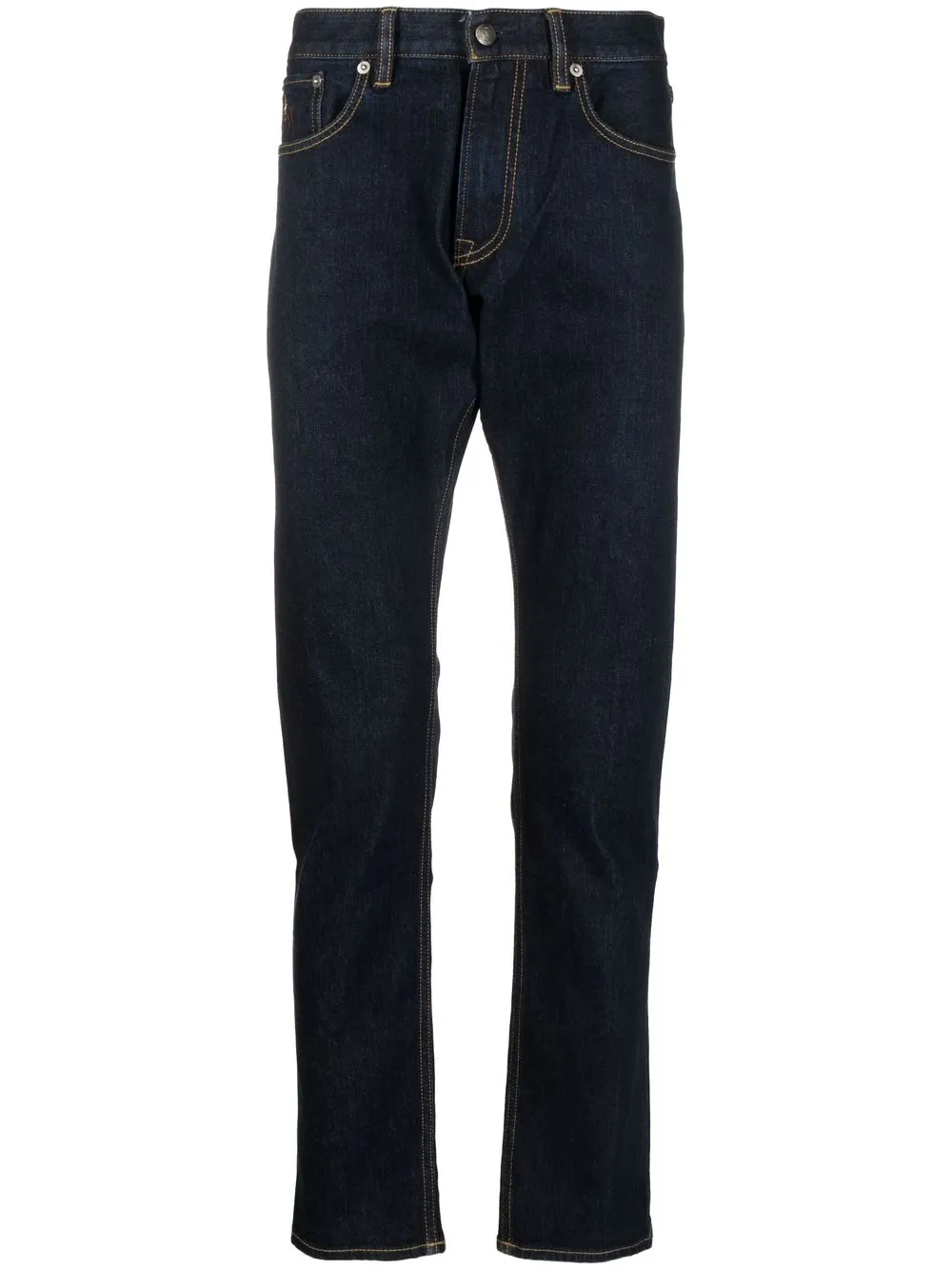 

Прямые джинсы Ralph Lauren Purple Label, синий