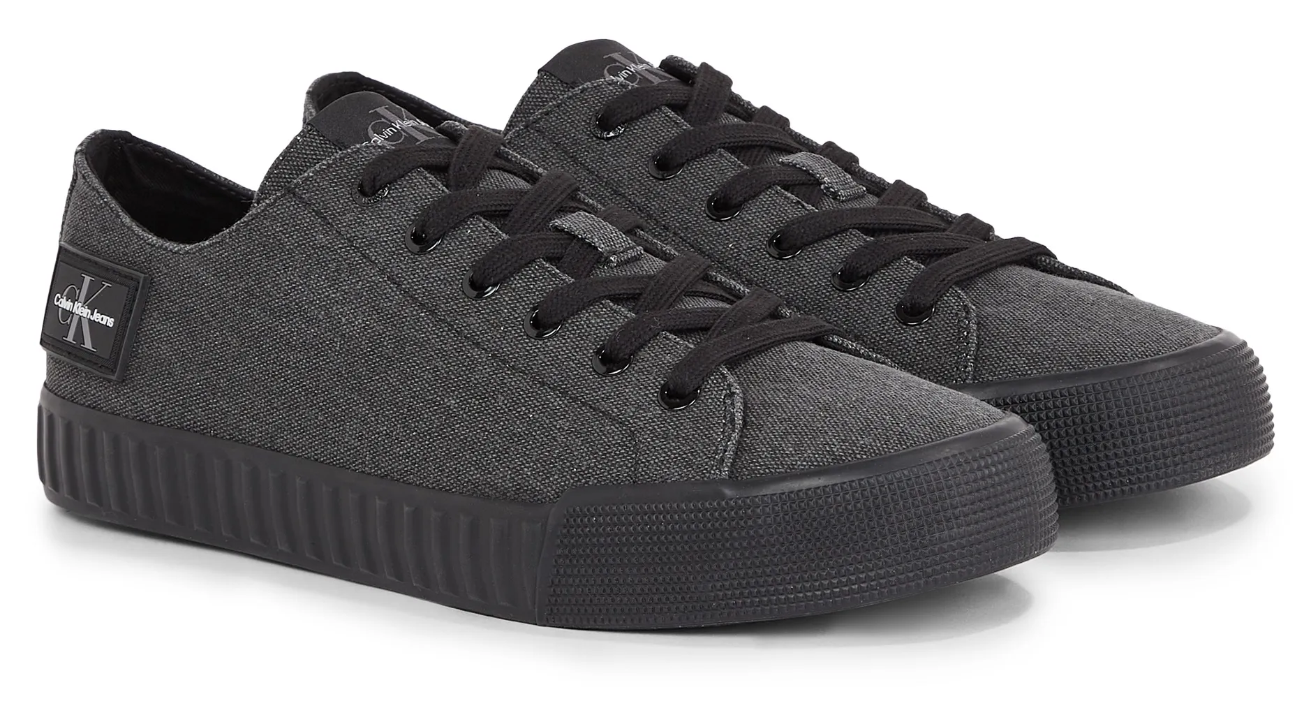 

Кроссовки Calvin Klein Jeans "SKATER VULC LOW LACEUP CS ML DIF", черный