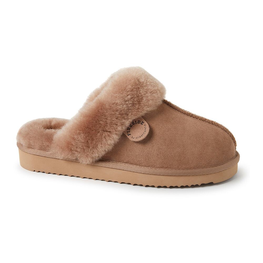 Женские тапочки Fireside by Dearfoams Sydney Scuff, цвет Driftwood