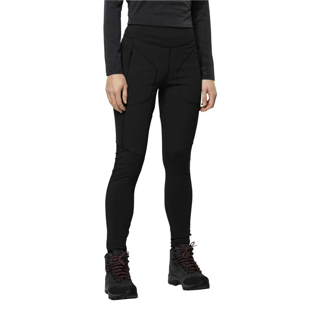 

Леггинсы Jack Wolfskin Salmaser, черный