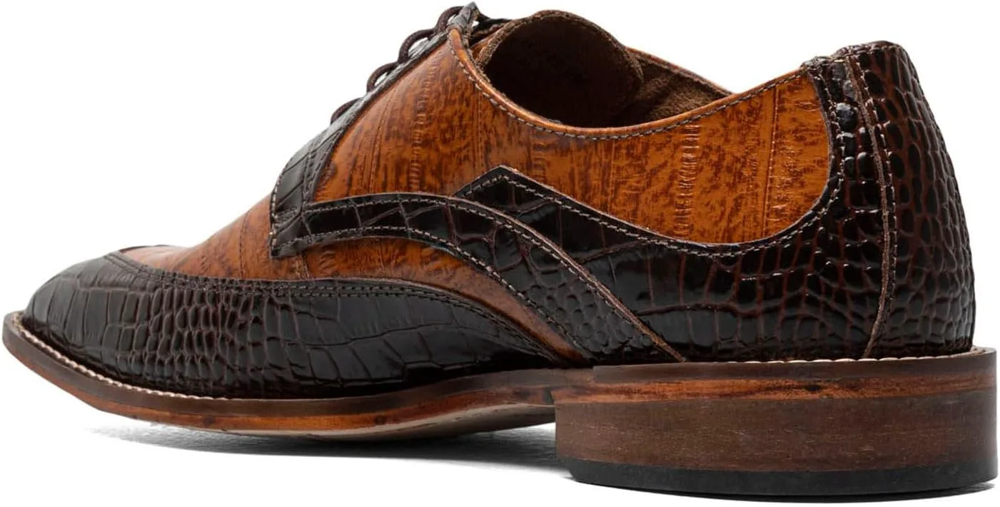 Мужские туфли Stacy Adams Trubiano Moc Toe Oxford, мультиколор — фото 3