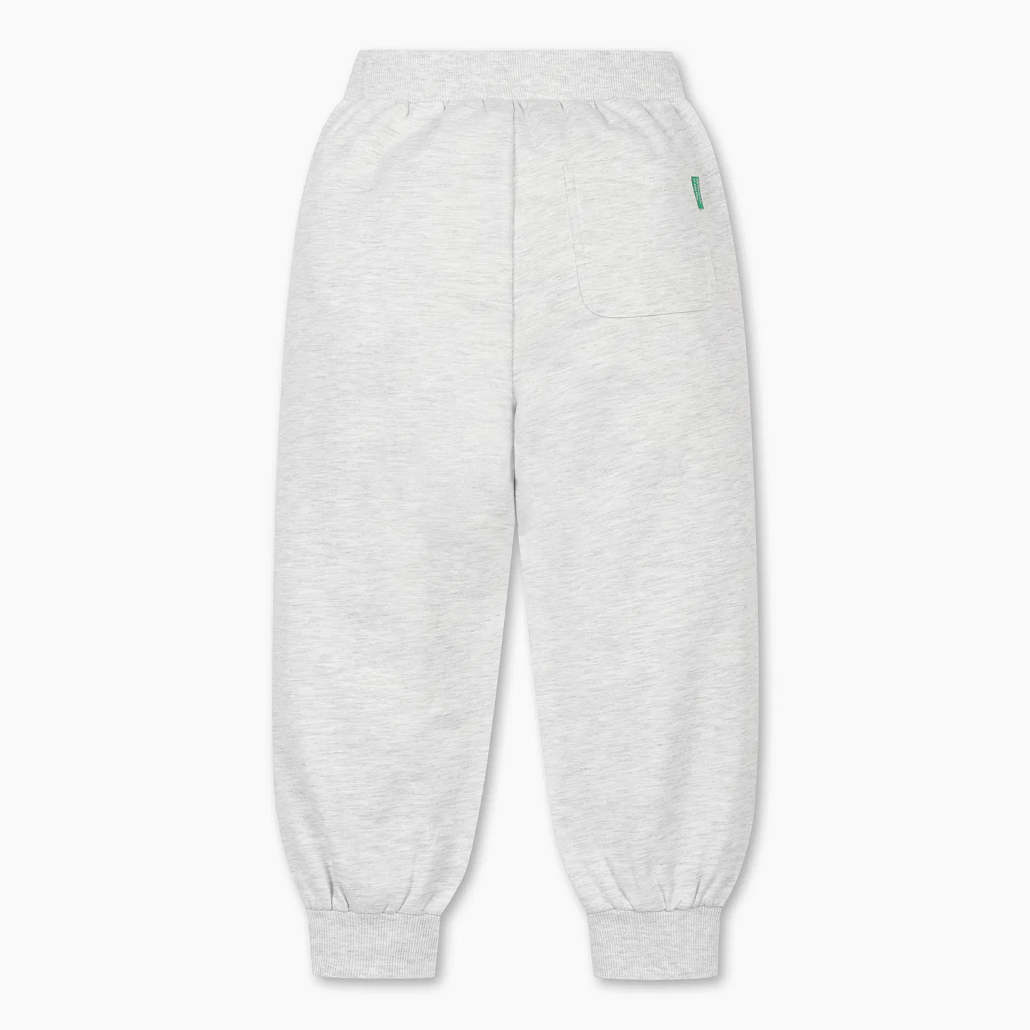 Детские джоггеры с графическим принтом мятно-зелёные от Benetton Kids — фото 2