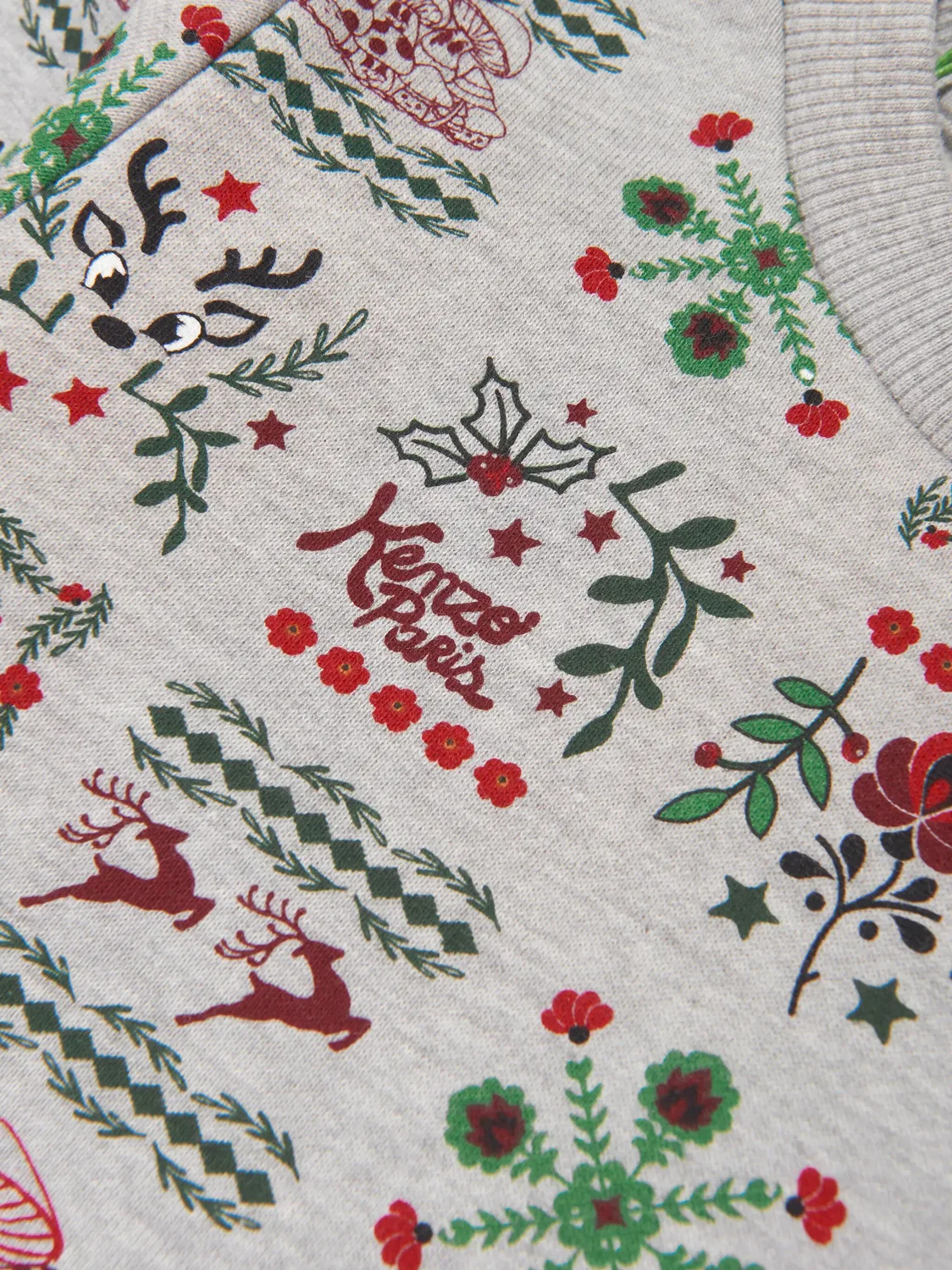 Толстовка с монограммой Kenzo Kids — фото 4