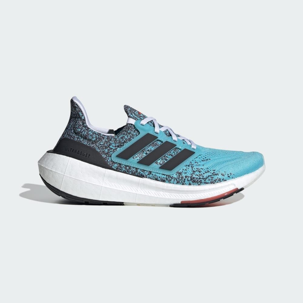 Мужские кроссовки Adidas Ultraboost Light Legacy, черный/красный/бирюзовый/ярко-красный — фото 3