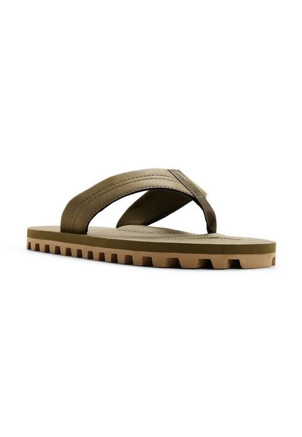 Сандалии-Вьетнамки с т-образным ремешком Aldo, Khaki — фото 2