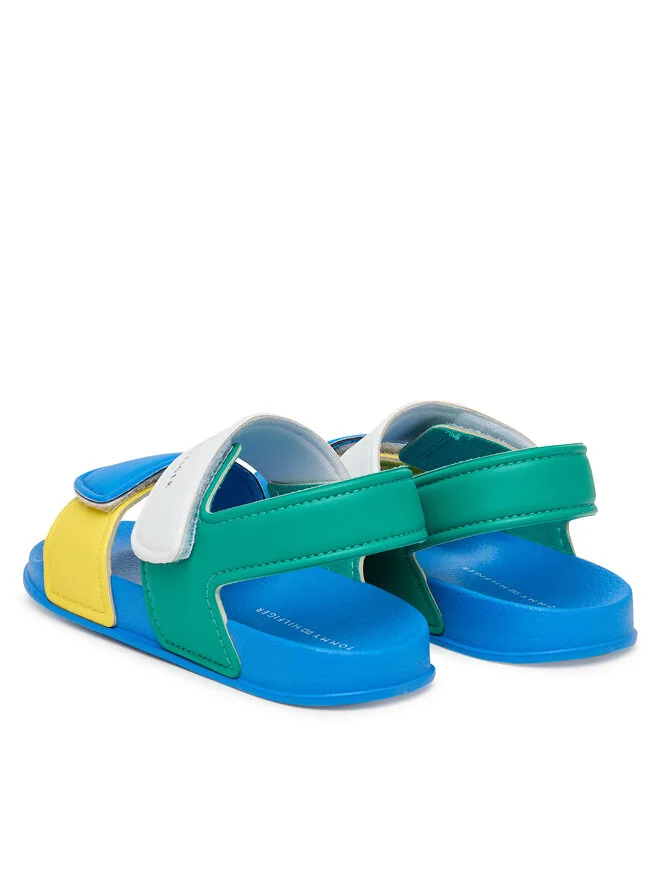 Tommy Hilfiger Сандалии T1X2-33913-1172 S разноцветные — фото 3