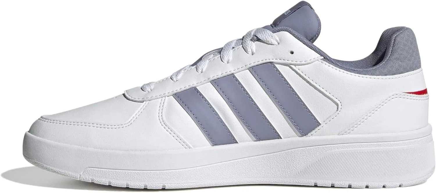 Мужские кроссовки Adidas Courtbeat, Ftwr White Silver Violet Better Scarlet