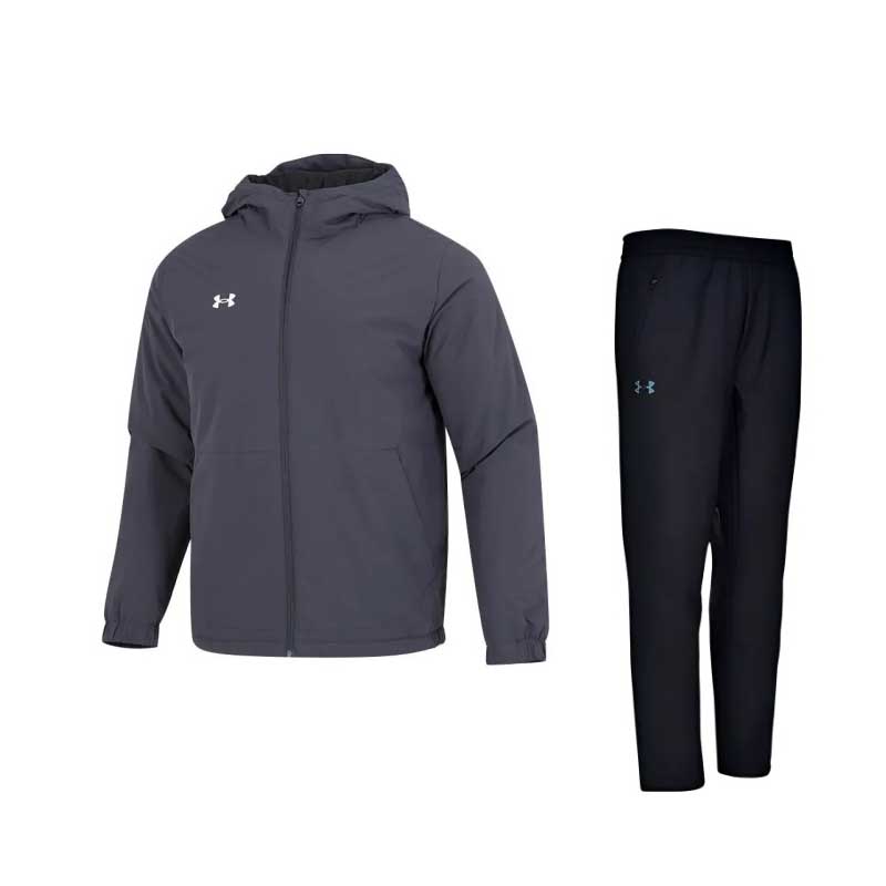 

Повседневная спортивная одежда Unisex Under Armour, clothing set (темно-серый top+черный pants)
