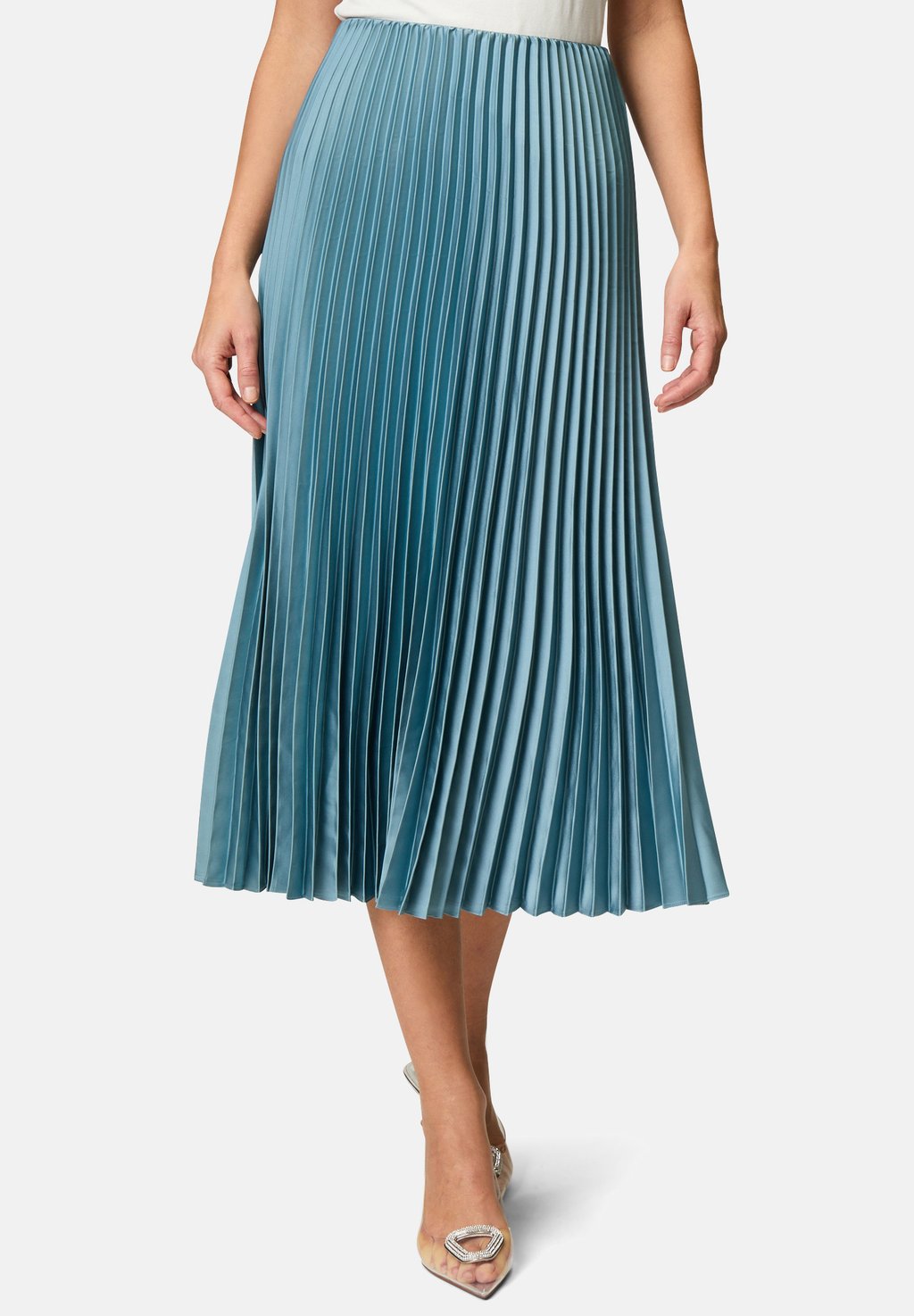 

Юбка плиссированная MIDI - A-line skirt zero, синий