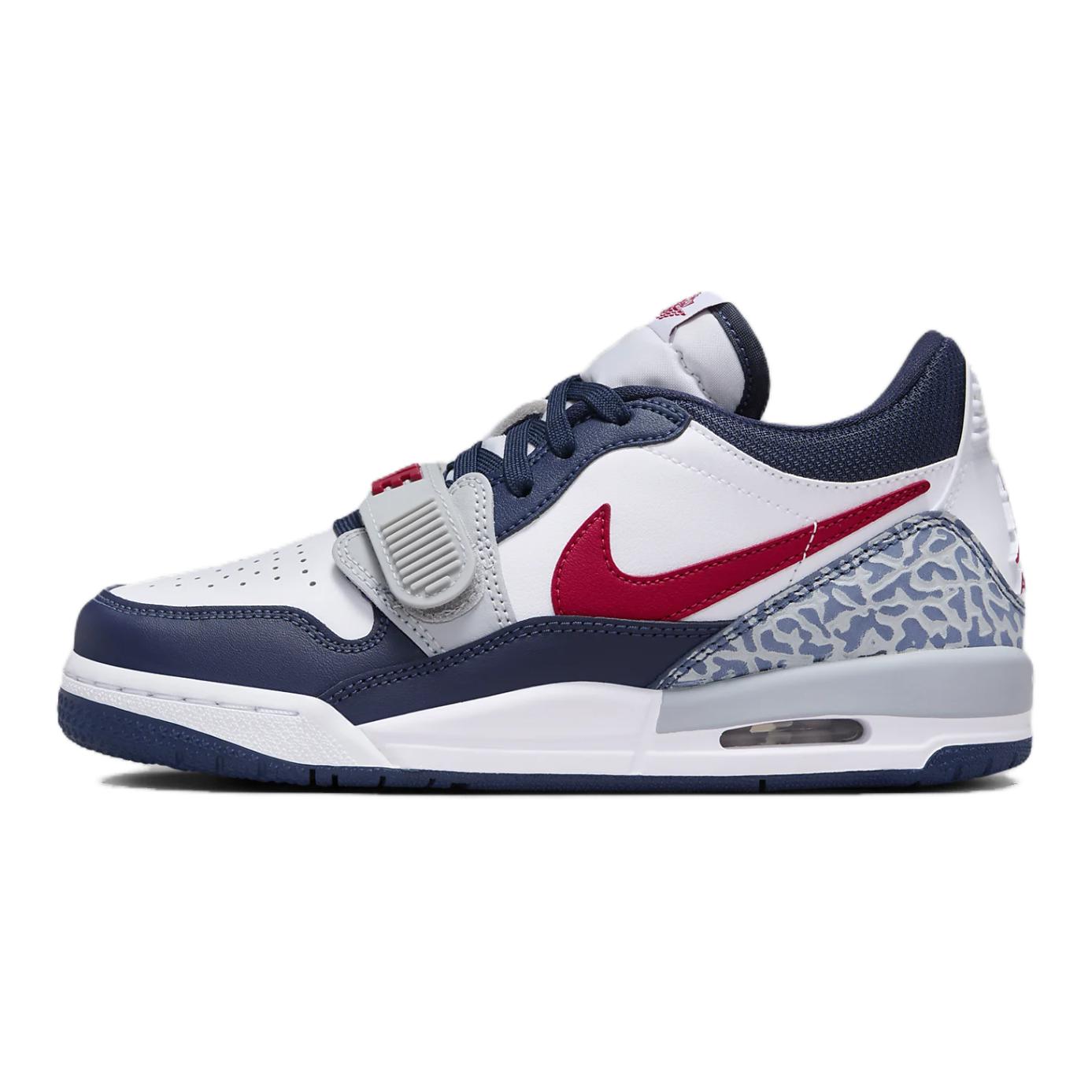 

Детские баскетбольные кроссовки Legacy 312 Low Top Jordan, белый/синий