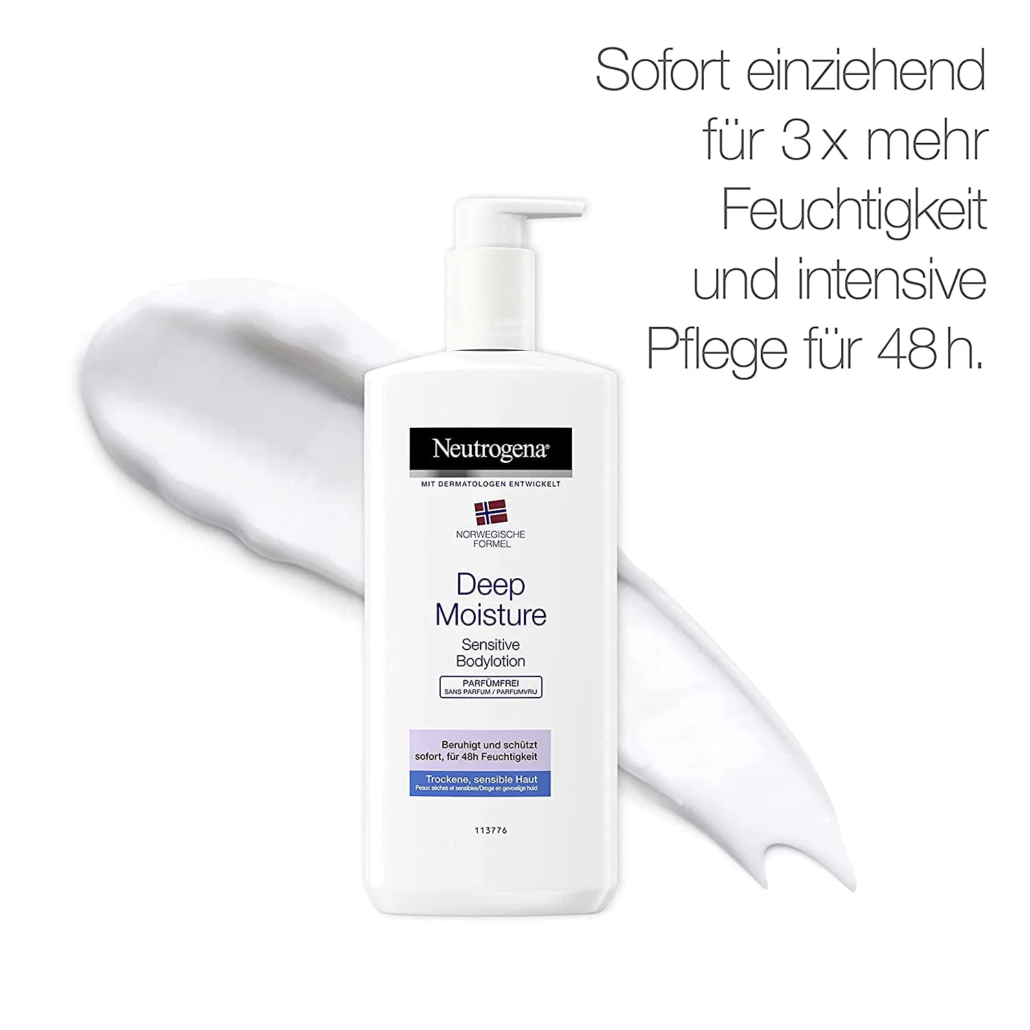 Лосьон для тела Neutrogena Norwegian Formula Deep Moisture Sensitive, 6 x 400 мл Neutrogena — фото 3