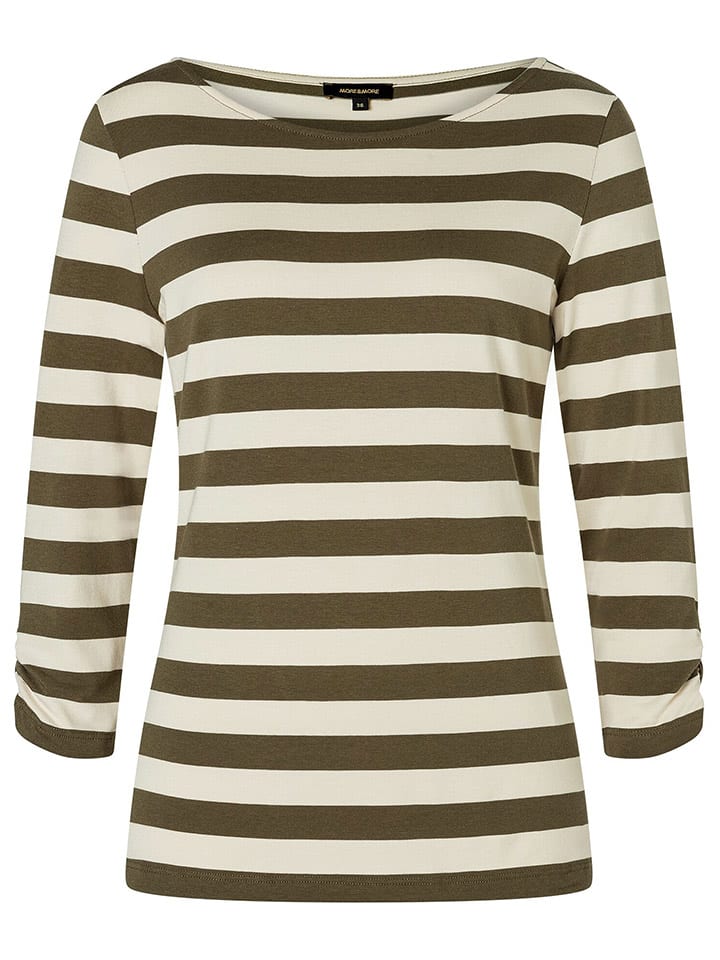 

Лонгслив More & More, цвет khaki/creme