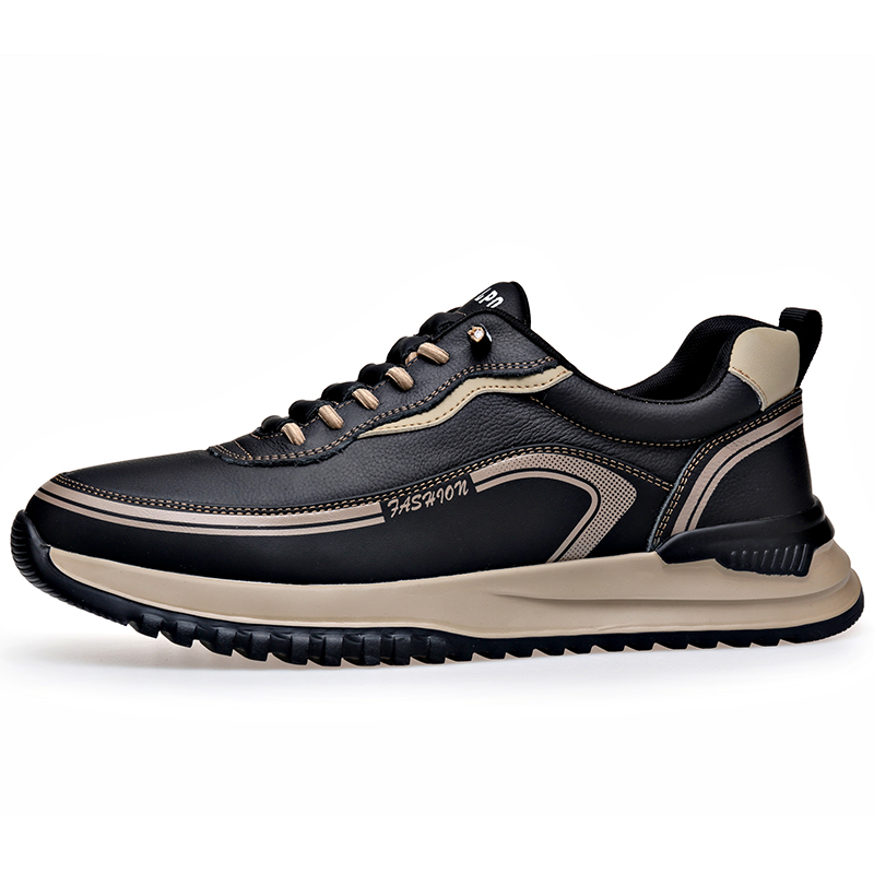 

Низкие повседневные туфли мужские FULIBAOLUO, Flbl25083 Black