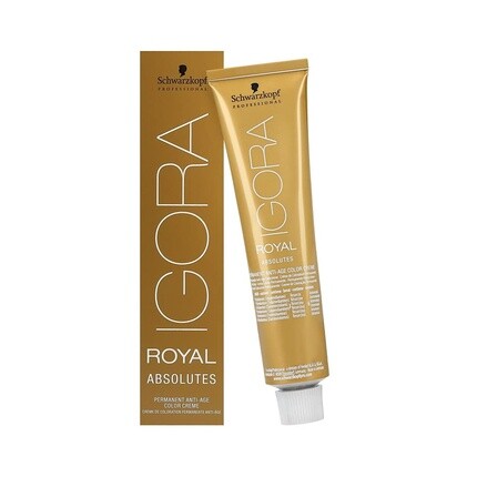 

Igora Royal Absolutes Permanent Anti-Age Color Creme 60 мл 4-90 Средний коричневый фиолетовый натуральный, Schwarzkopf