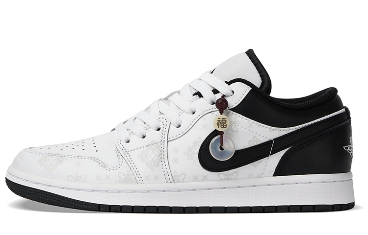 

Кроссовки Air 1 Low-Top Vintage баскетбольные мужские черно-белые Jordan