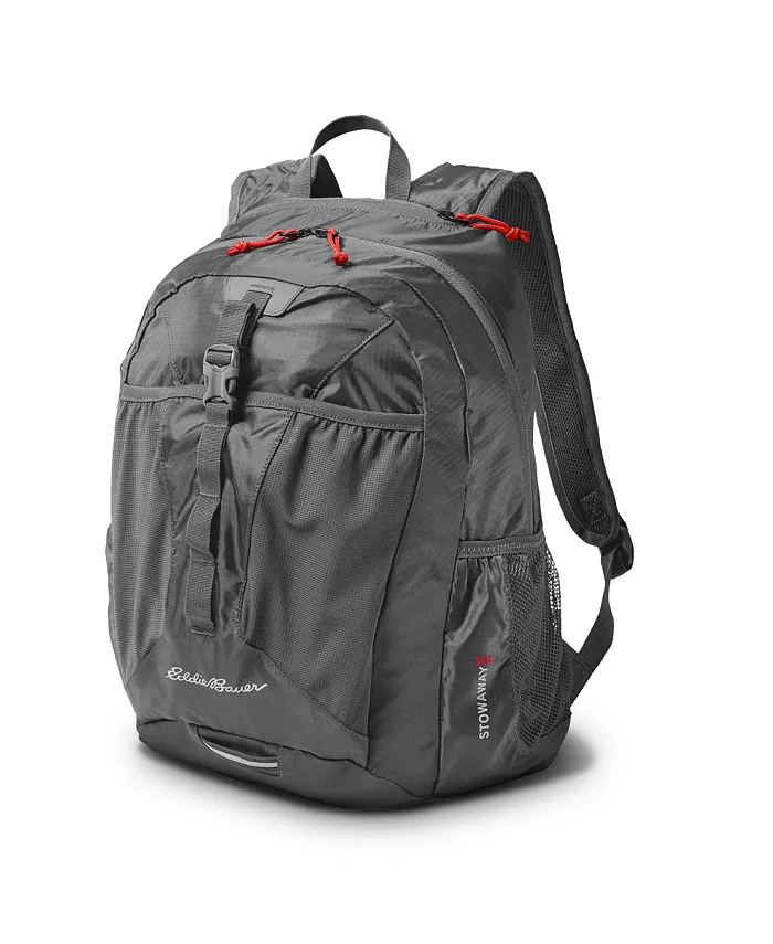 

Складной рюкзак Stowaway Packable объемом 30 литров Eddie Bauer, серебряный