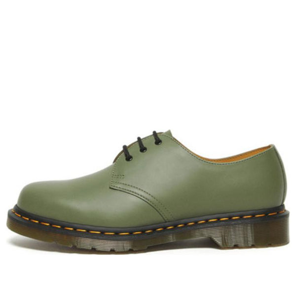 

Кроссовки 1461 smooth leather oxford 'khaki green' Dr. Martens, хаки