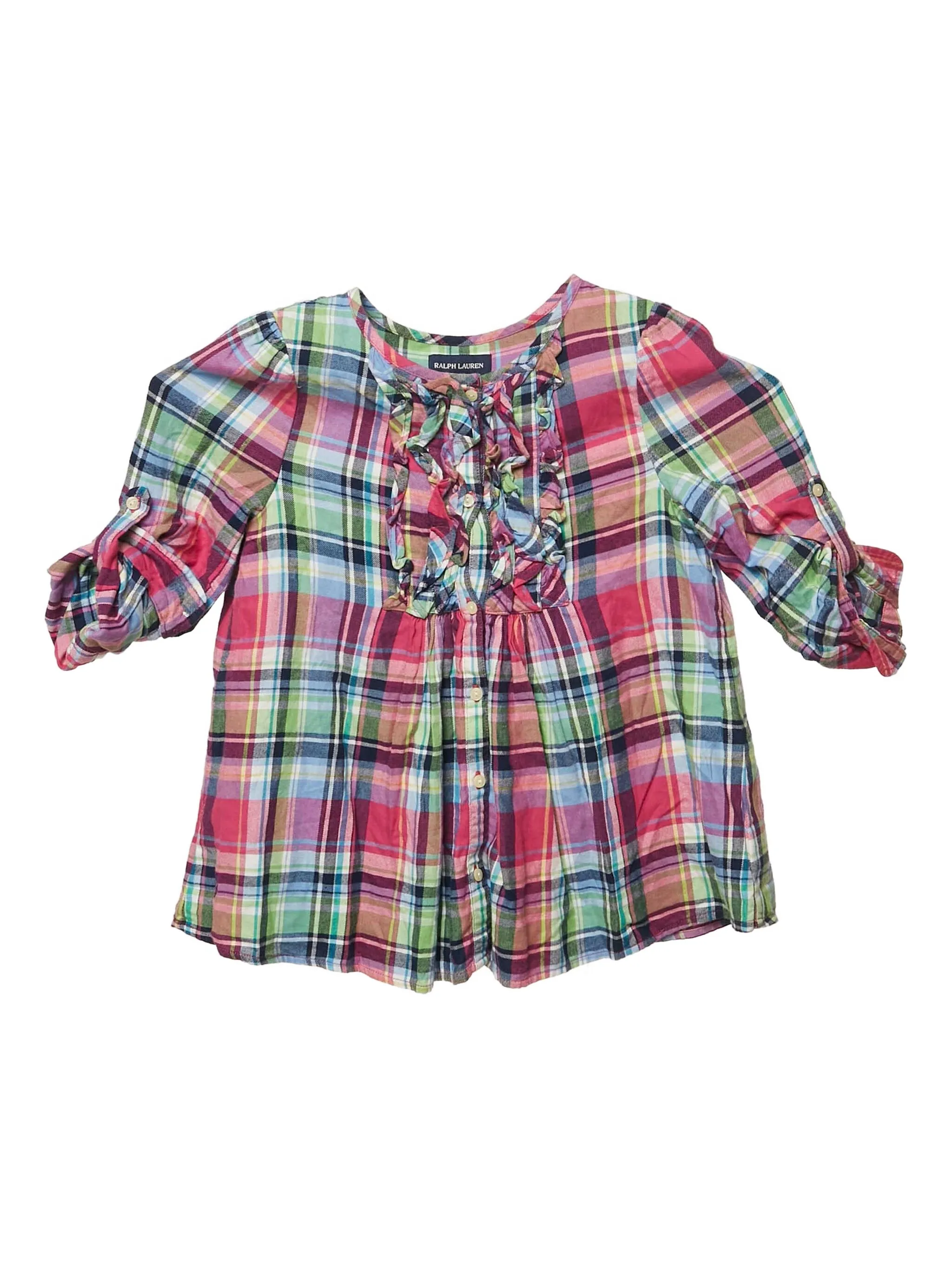 

Блузка с оборками Polo Ralph Lauren Vintage, розовый