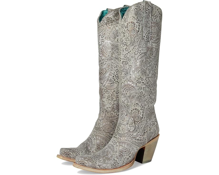 Ботинки Corral Boots A4482, серебряный