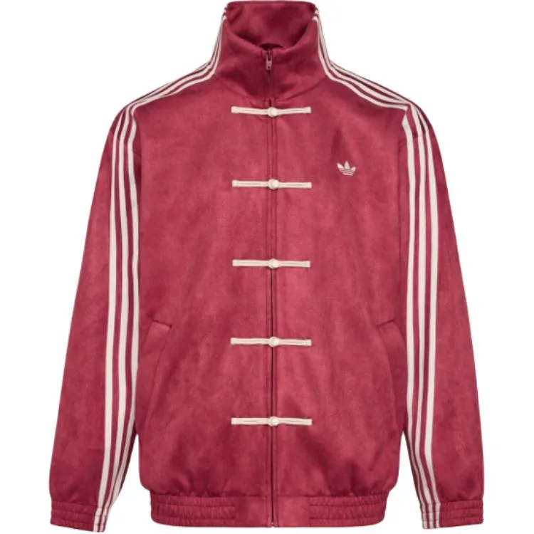 Китайская куртка в полоску Adidas Originals, красный