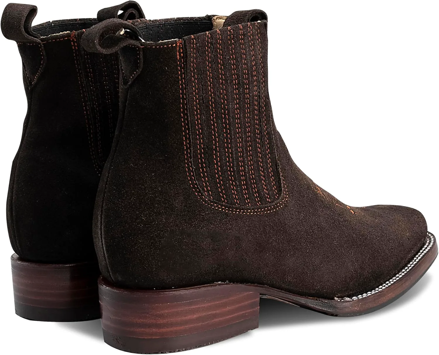 Мужские короткие западные ботинки Joe Boots 723 Joe Exclusive, коричневый — фото 3