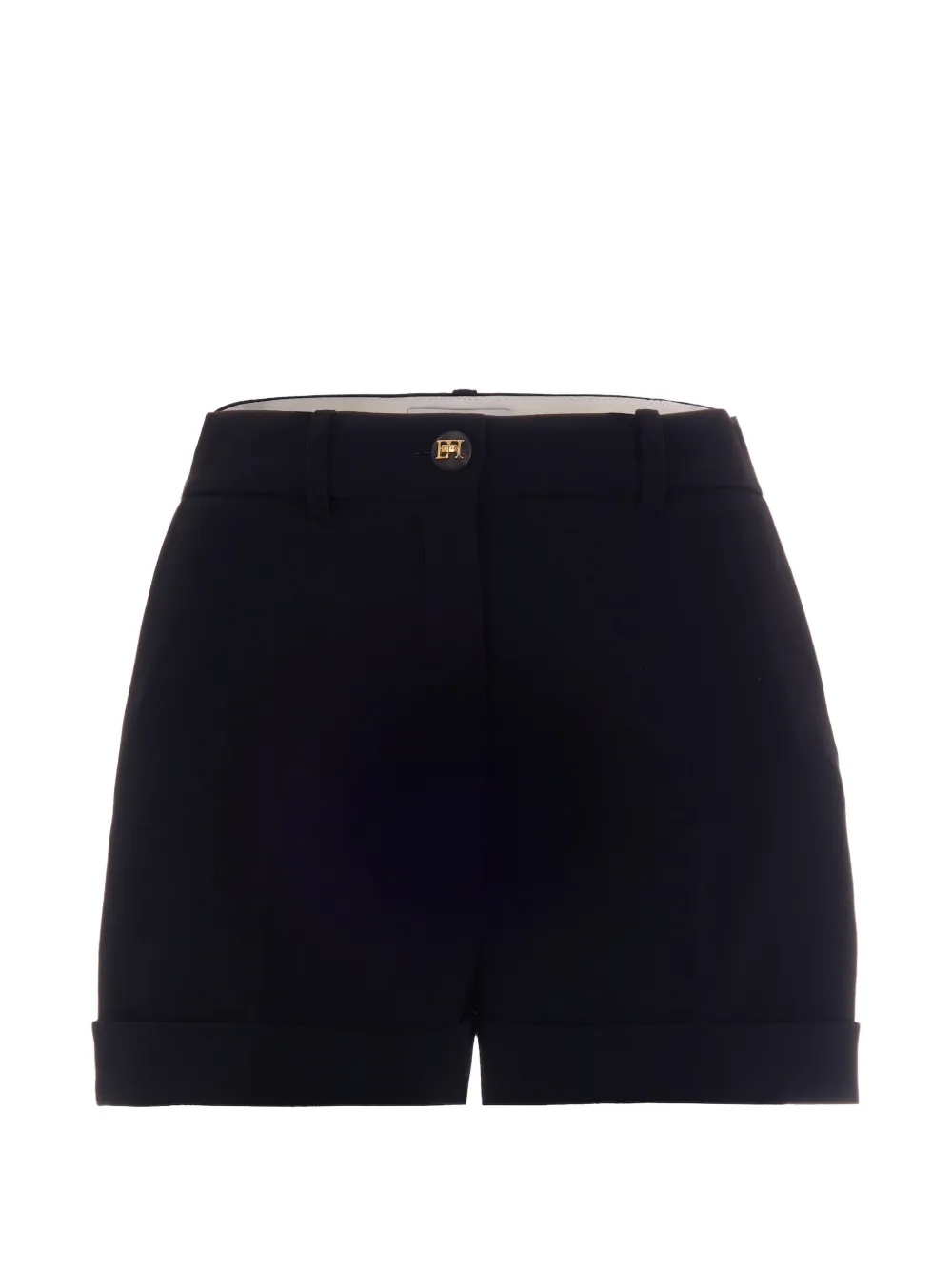 

Шорты на пуговицах Elisabetta Franchi, черный