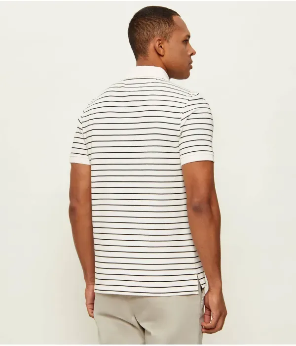 Поло 1985 slim fit Tommy Hilfiger, экрю — фото 3