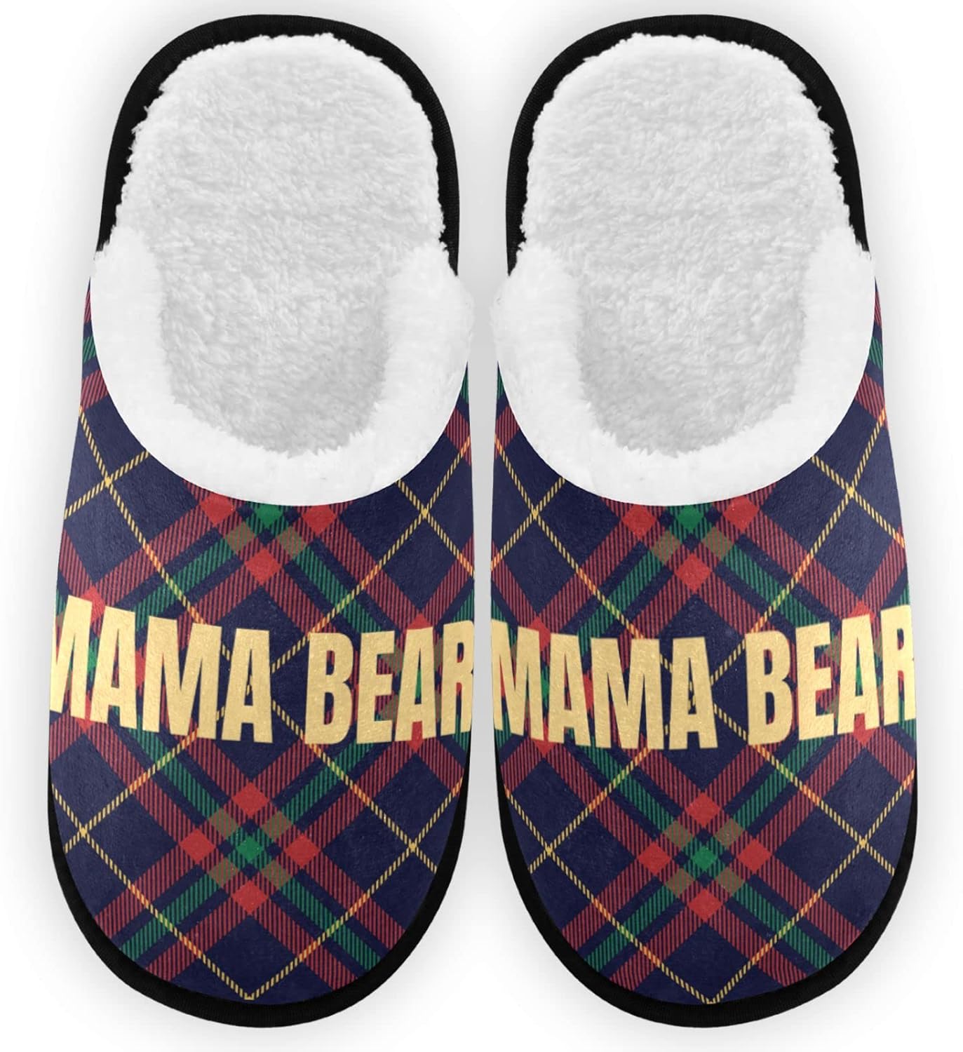 

Тапочки visesunny для женщин и мужчин, стильные, для зимы, теплые, из хлопка с эффектом памяти, с мягкой плюшевой флисовой подкладкой, домашние тапочки без шнурков, унисекс, обувь для дома и улицы, мультиколор