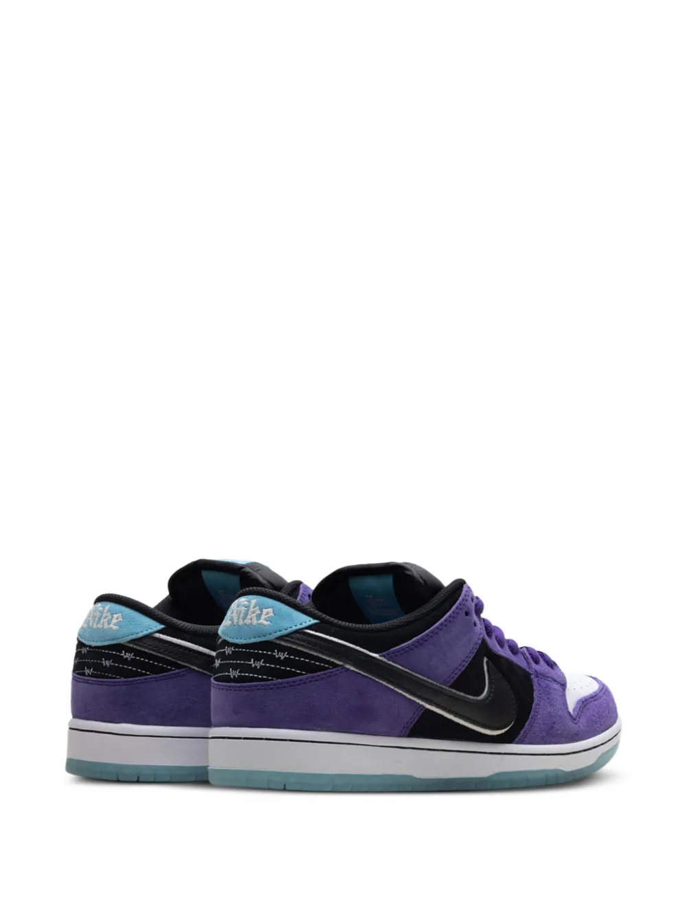 Кроссовки SB Dunk Low "Hayley Wilson - Court Purple/White/Black/Lagoon Pulse" Nike, фиолетовый — фото 3