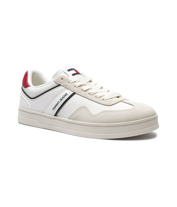 

Кроссовки Tommy Jeans с элементами кожи, белый