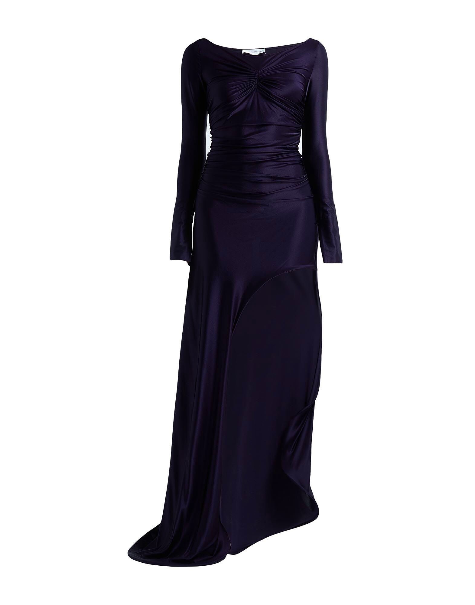 

Макси платье Victoria Beckham, темно-фиолетовый
