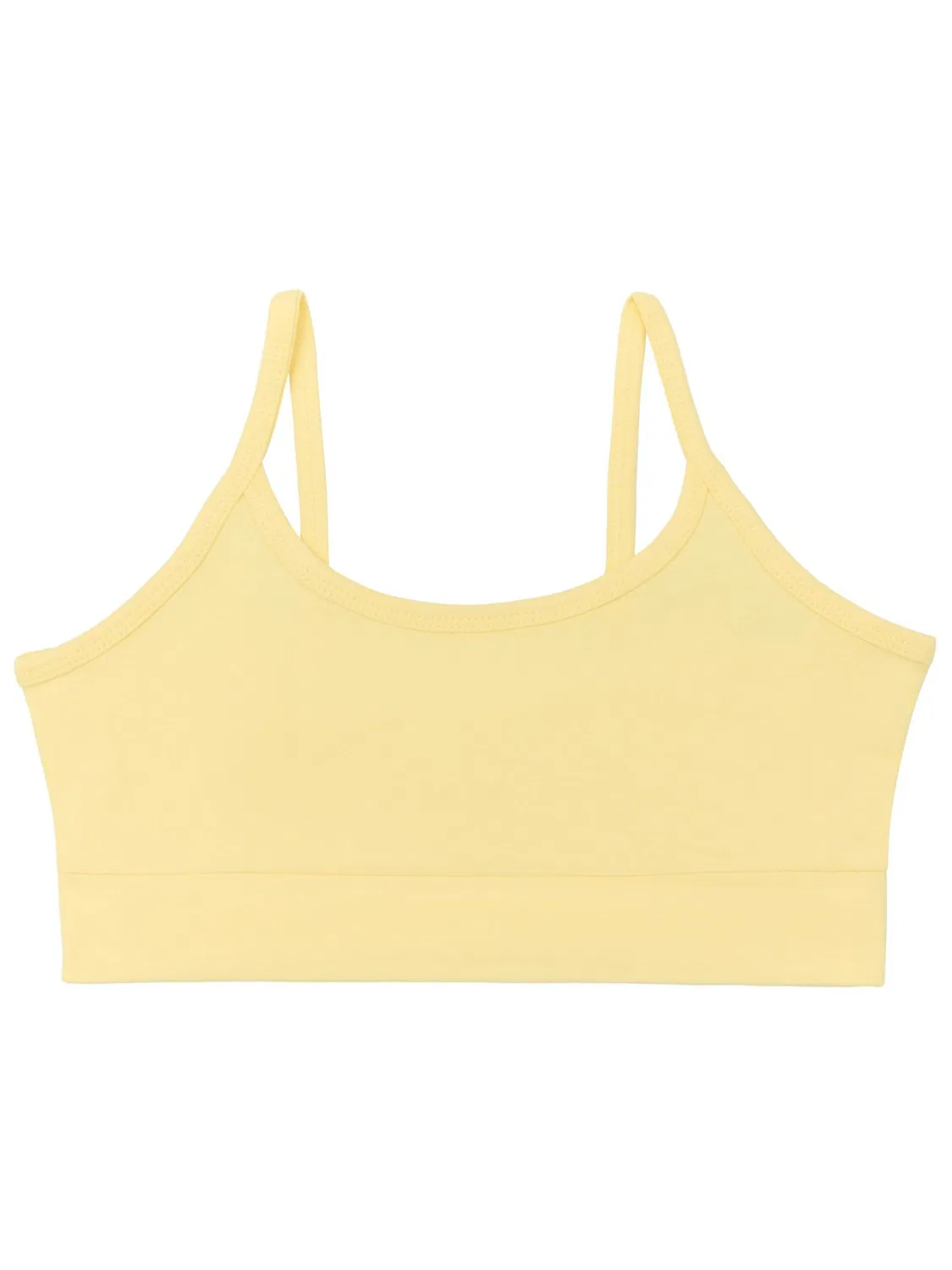 Комплект нижнего белья Albero Natur Mädchen Bio Baumwoll Bustier & Hipster Set цвета лимонно-желтый — фото 4