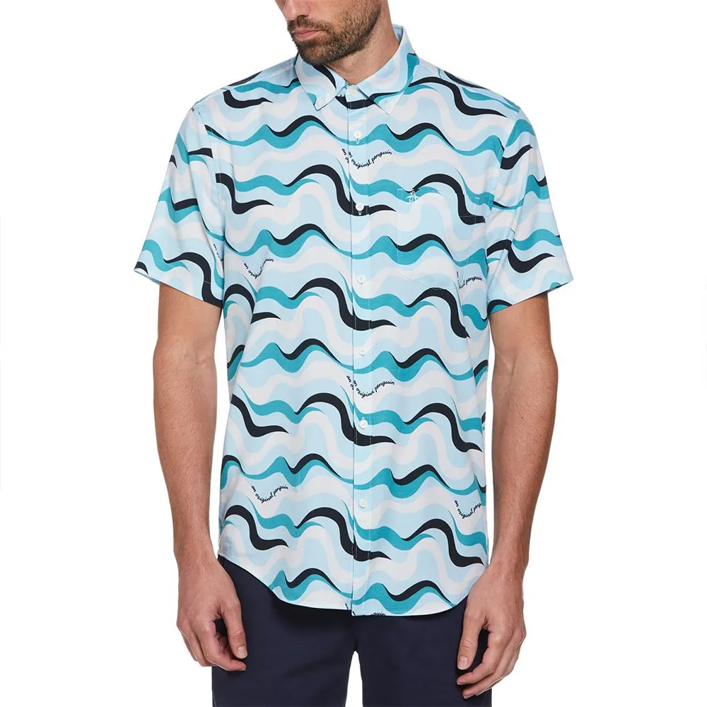 

Рубашка Original Penguin Aop Wavy, разноцветный