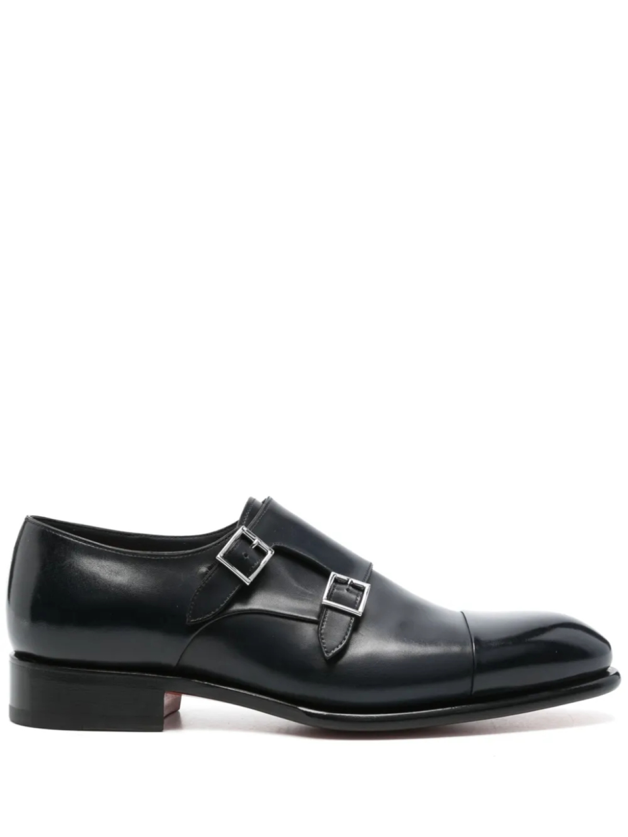 

Santoni туфли с пряжками, синий