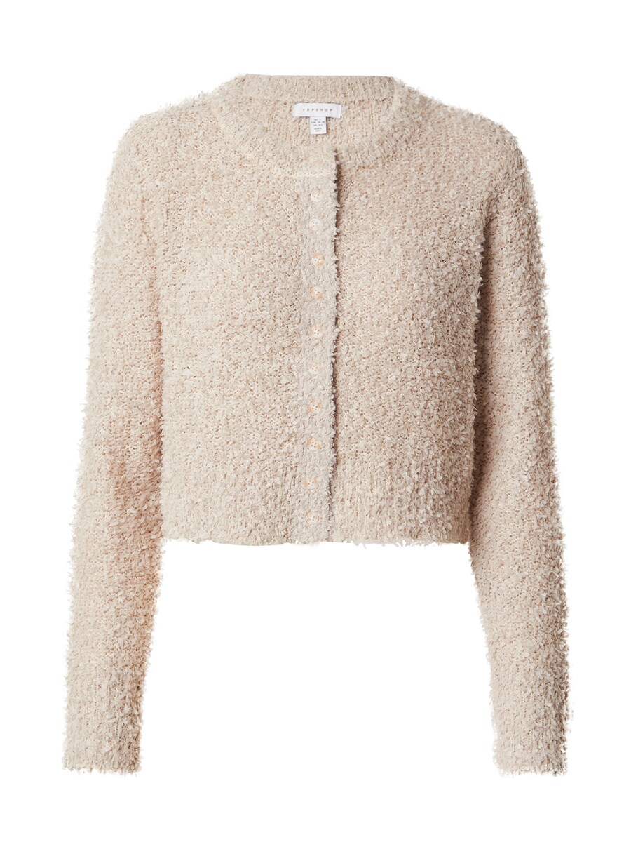 

Вязаный кардиган TOPSHOP Knit Cardigan, слоновая кость